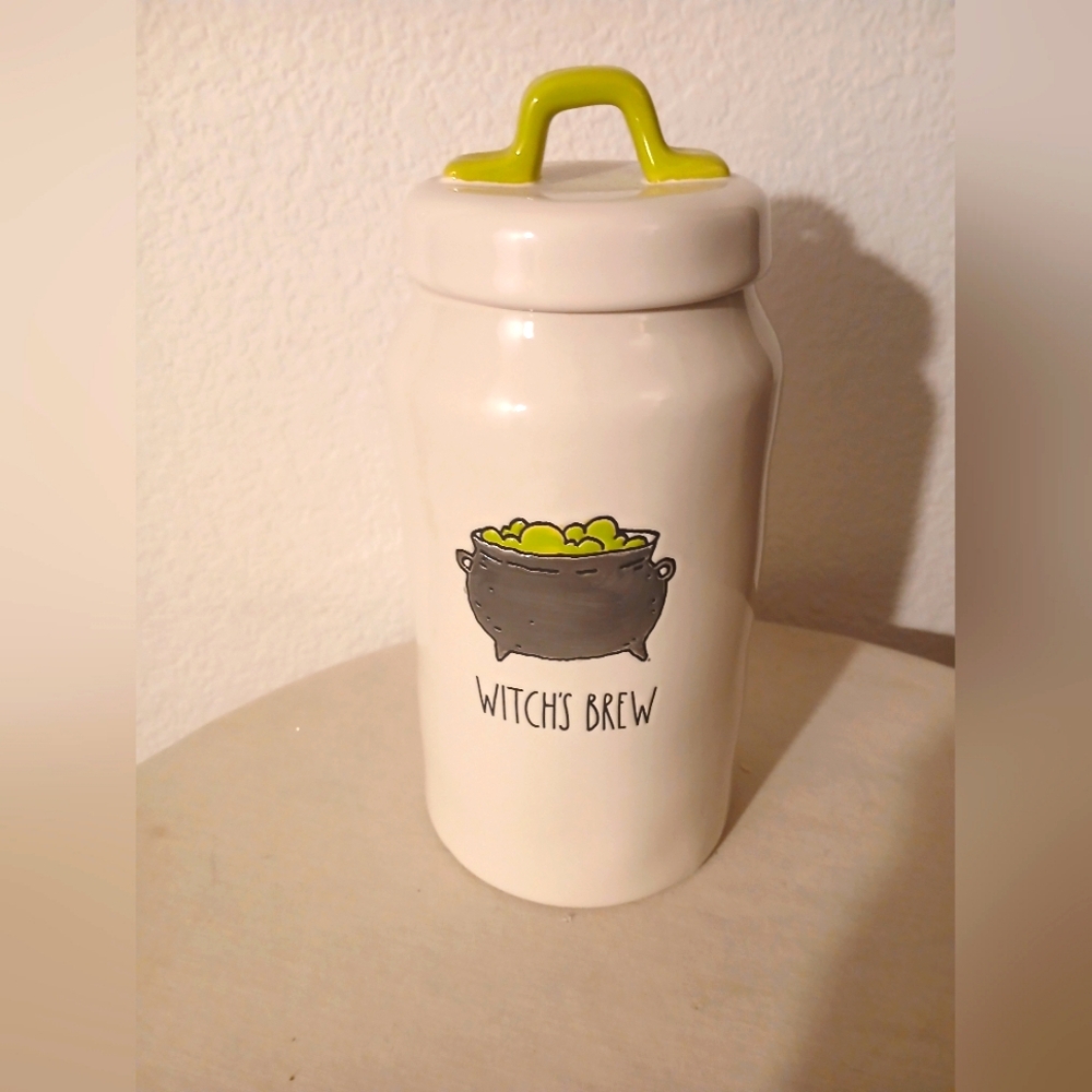 Rae Dunn witches brew canister